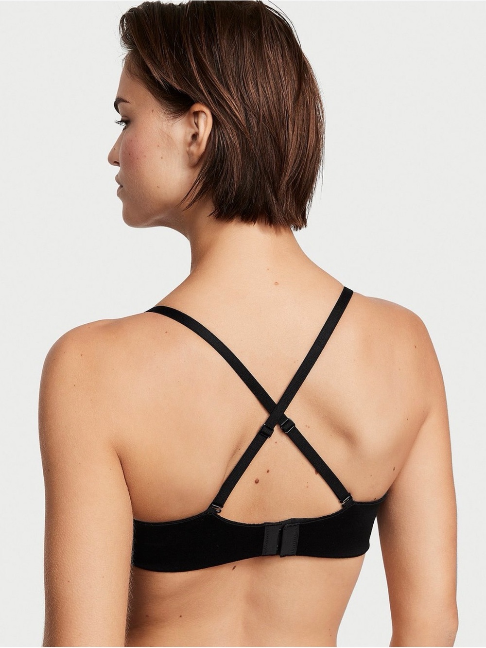 Victoria's Secret Black Convertible Strapless T-Shirt Bra - Picture 2 of 3
